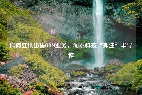 拟向立讯出售ODM业务，闻泰科技“押注”半导体