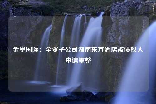 金奥国际：全资子公司湖南东方酒店被债权人申请重整