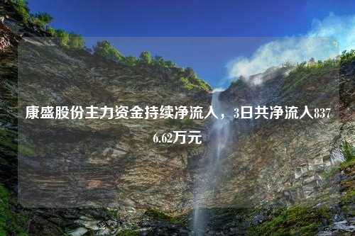 康盛股份主力资金持续净流入，3日共净流入8376.62万元