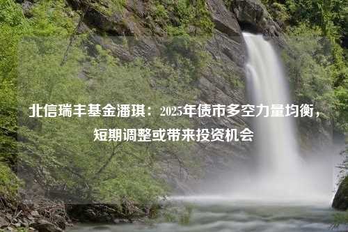 北信瑞丰基金潘琪：2025年债市多空力量均衡，短期调整或带来投资机会