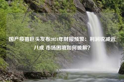 国产疫苗巨头发布2024年财报预警：利润锐减近八成 市场困境如何破解？