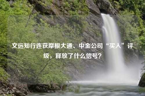 文远知行连获摩根大通、中金公司“买入”评级，释放了什么信号？