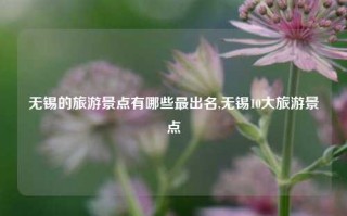 无锡的旅游景点有哪些最出名,无锡10大旅游景点