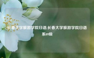 长春大学旅游学院日语,长春大学旅游学院日语系09级