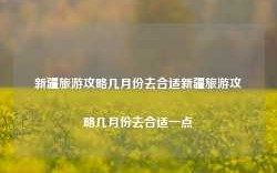 新疆旅游攻略几月份去合适新疆旅游攻略几月份去合适一点