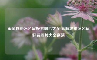 旅游攻略怎么写好看图片大全,旅游攻略怎么写好看图片大全高清