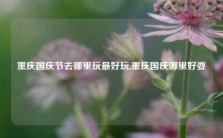 重庆国庆节去哪里玩最好玩,重庆国庆哪里好耍