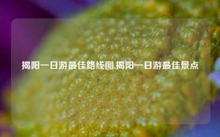 揭阳一日游最佳路线图,揭阳一日游最佳景点