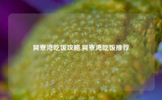 巽寮湾吃饭攻略,巽寮湾吃饭推荐