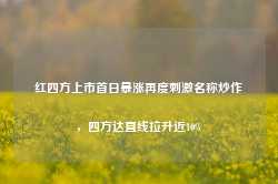 红四方上市首日暴涨再度刺激名称炒作，四方达直线拉升近10%-第1张图片-旅游攻略网