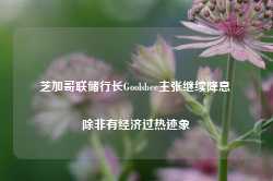 芝加哥联储行长Goolsbee主张继续降息 除非有经济过热迹象-第1张图片-旅游攻略网