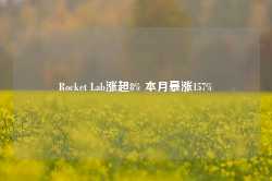 Rocket Lab涨超8% 本月暴涨157%-第1张图片-旅游攻略网